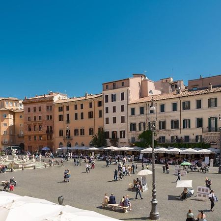 New! Amazing Piazza Navona View Apartamento Roma Exterior foto