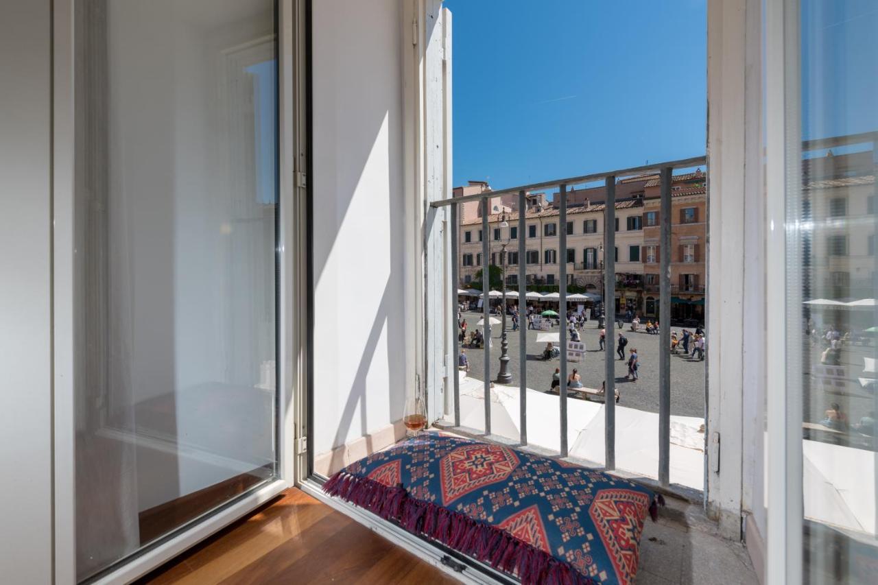 New! Amazing Piazza Navona View Apartamento Roma Exterior foto
